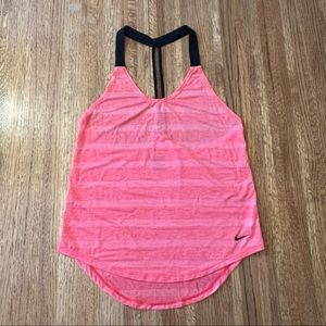 Nike Pink Classic Athletic Racerback Tank Top/Cami Size XS